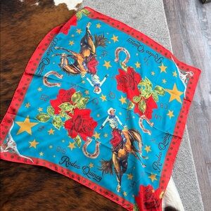 Rodeo Quincy Colorful Rodeo Queen Scarf